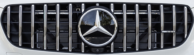 LED-Projektor beleuchteter Mercedes Stern für die Seitentüren