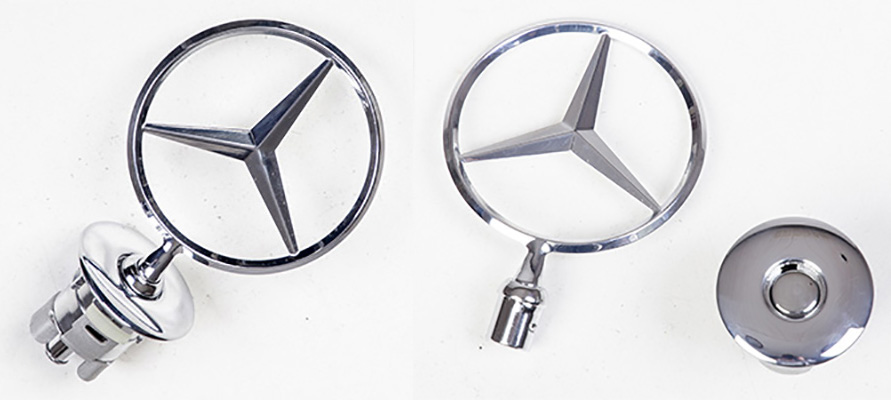 Mercedes Benz Stern elektronisch absenken, Mercedes Benz Stern